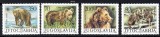 IUGOSLAVIA 1987, Fauna, WWF, serie neuzata, MNH