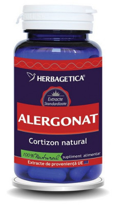 ALERGONAT(fost antialergic) 60cps HERBAGETICA foto