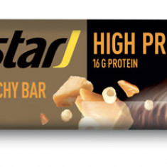 Bar cu caramel crocant High protein 30%, 55g, Isostar