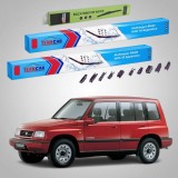 Cumpara ieftin Ștergătoare Suzuki Vitara ET 5 Uși 1995-1998 | Set Față și Spate Flat Premium &ndash; TeamCar&reg;