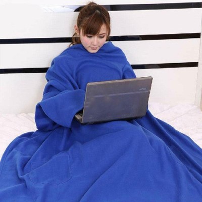 Patura cu maneci Snuggie si marime universala foto