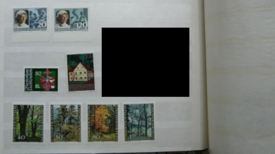 LIECHTENSTEIN -FLORI , MENESTRELI , ETC COLECTIE TIMBRE NESTAMPILATE/STAMPILATE foto