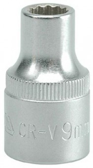 Cheie tubulara 1/4&quot;, 6P, 9mm