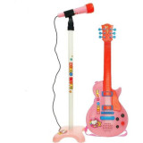Set chitara si microfon roz Hello Kitty, Reig Musicales