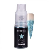 Cumpara ieftin Ombre Spray Nail Art LUXORISE Laser Glam - Aquamarine
