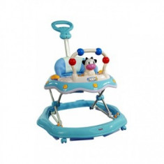 Premergator cu maner Pentru Copii Play Time Vacuta - Albastru foto