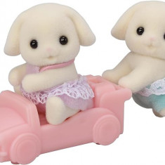 Figurine Sylvanian Families-Gemenii Iepurasi Flora