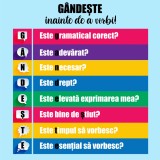 Sticker Gandeste inainte de a vorbi - 125x125 cm