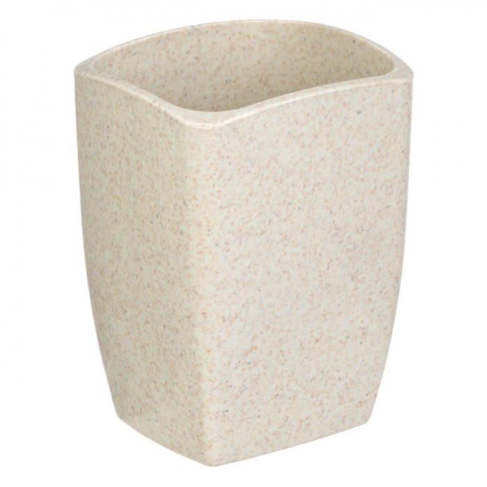 Suport Periuțe de Dinți, Plastic, Ecru, 5x11 cm