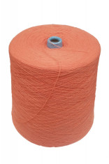 Fir tricotat , acril 100 % , 2/28 grosime , rola 1,5 Kg , orange foto