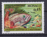 DB1 Fauna Marina Anemone Peste 1974 Monaco 3 v. MNH ( 2 poze ), Nestampilat