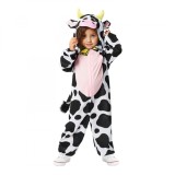 Costum vacuta Onesie KidMania&reg; pentru fete 6-8 ani 128 cm