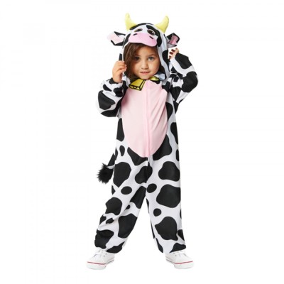 Costum vacuta Onesie KidMania&amp;reg; pentru fete 4-6 ani 110 cm foto