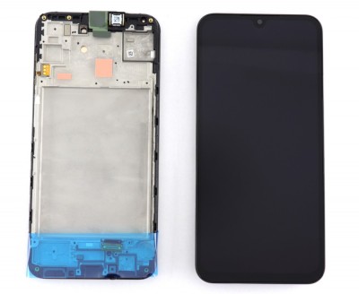 Display Samsung Galaxy A15 4G A155 Display Original Service Pack Black Negru foto