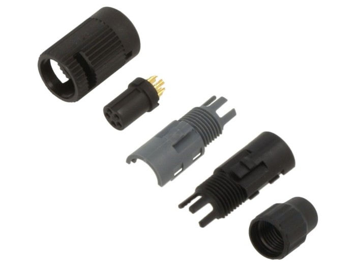 Conector circular 5 pini 125V