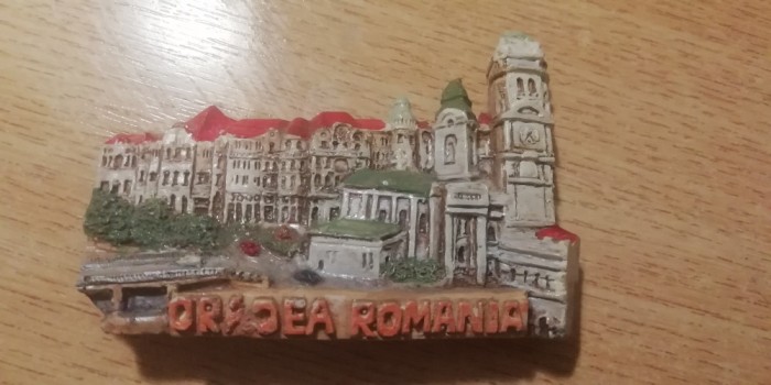 M3 C3 - Magnet frigider - tematica turism - Oradea - Romania 12