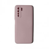 Husa protectie Flippy compatibila cu Huawei P40 Lite 5G Liquid Silicone Case Roz