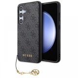 Guess Husa 4G Charms Samsung Galaxy S24 Gri