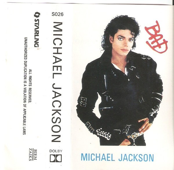 Michael Jackson - Bad, Caseta audio