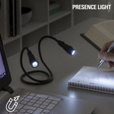 Lanterna LED Dubla Flexibila Magnetica Presence Light foto