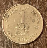 C50 - Moneda foarte veche - Kenya - 1 shilling - 1998