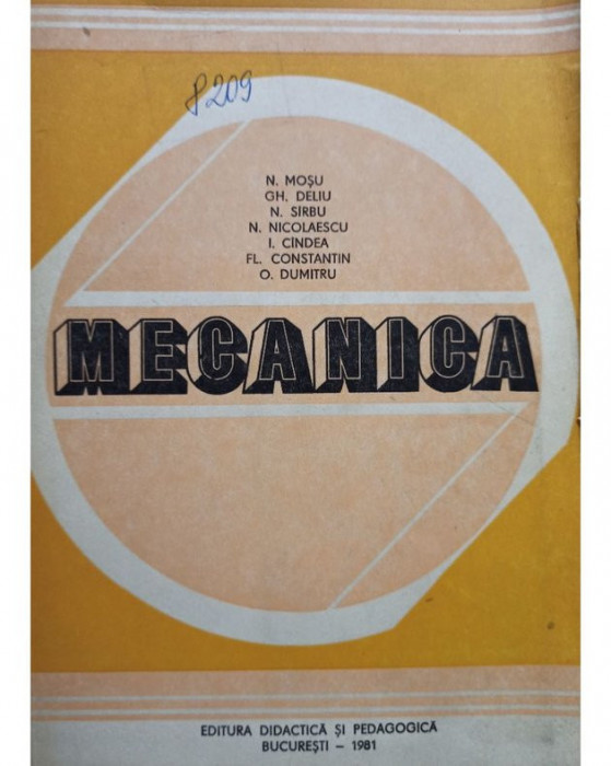 N. Mosu - Mecanica (1981)