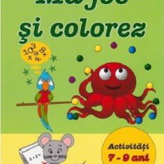 Ma joc si colorez - Activitati 7-9 ani |