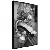 Cumpara ieftin Poster - Lamp and Dynamo, cu Ramă neagră, 40x60 cm
