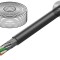 Cablu S/FTP 4x2x26AWG 7 litat Cu FRNC HARTING negru &Oslash;7,1mm