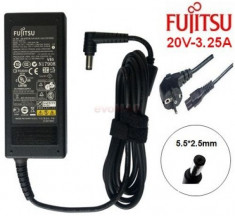 Incarcator Laptop Fujitsu MMDFS702, 20V, 3.25A, 65W foto