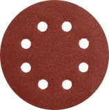 Set 5 discuri abrazive cu orificii 125 mm GR 40 YATO