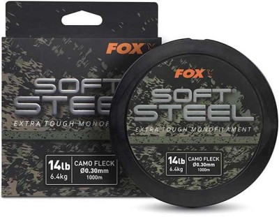 Fir Monofilament Fox Soft Steel Fleck, Camo, 7.3kg, 16lbs, 0.33mm, 1000m foto