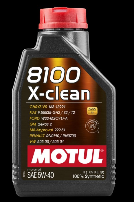 MOTUL 102786 8100 X-CLEAN 5W40 ulei de motor