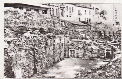 bnk cp Muzeul regional de arheologie Constanta - Ruinele edificiului roman din Tomis - necirculata foto