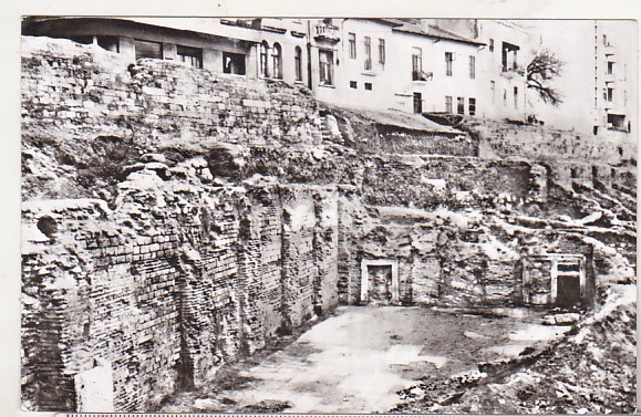 bnk cp Muzeul regional de arheologie Constanta - Ruinele edificiului roman din Tomis - necirculata