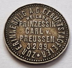 Germania, Regatul Prusiei - Wilhelm II , Petrecere aniversară comemorativă 1899