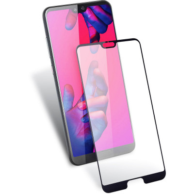 Folie Protectie Ecran Imak pentru Huawei P20 Pro, Sticla securizata, Full Face, Full Glue, 3D, Neagra foto