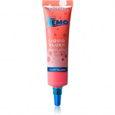 Makeup Revolution X Finding Nemo fard de obraz lichid culoare Dory 15 ml