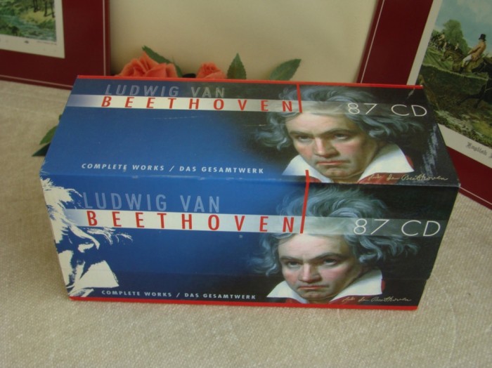 BEETHOVEN - Complete Works / Intrega Creatie - 87 C D Originale ca NOI