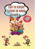Caiet de scriere litere de mana - clasa I