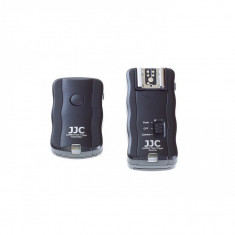 JJC JF-U1 Kit trigger-receiver wireless 16 canale pentru bltizuri speedlite foto