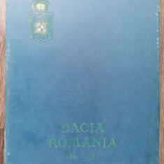 Album jubiliar 60 de ani Societatea Asigurari DACIA ROMANIA Bucuresti 1871-1931