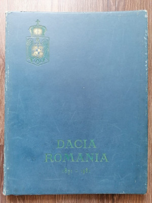 Album jubiliar 60 de ani Societatea Asigurari DACIA ROMANIA Bucuresti 1871-1931 foto