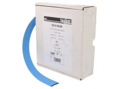 Manşon termocontractabil fără adeziv 16mm 5m albastru