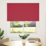 vidaXL Jaluzea cu role opace Roșu 120x130 cm Lățime material 116,6 cm