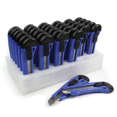 Cutter universal cu lama segmentata din otel carbon si maner din PVC foto