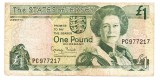 Jersey 1 Pound 1993 P-20a Seria PC977217