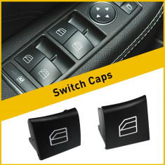 Set 2 Buc Capac Buton Geam Dreapta + Stanga Bloc Comenzi Geamuri Sofer Compatibil Mercedes-Benz ML-Class W164 2005-2012 C00122+C00123