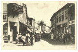 1813 - CARACAL, Street Stores, Romania - old postcard, CENSOR - used, Circulata, Printata