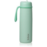 B.Box Stainless Steel Thermos Bottle sticlă termos cu pai Spearmint 690 ml
